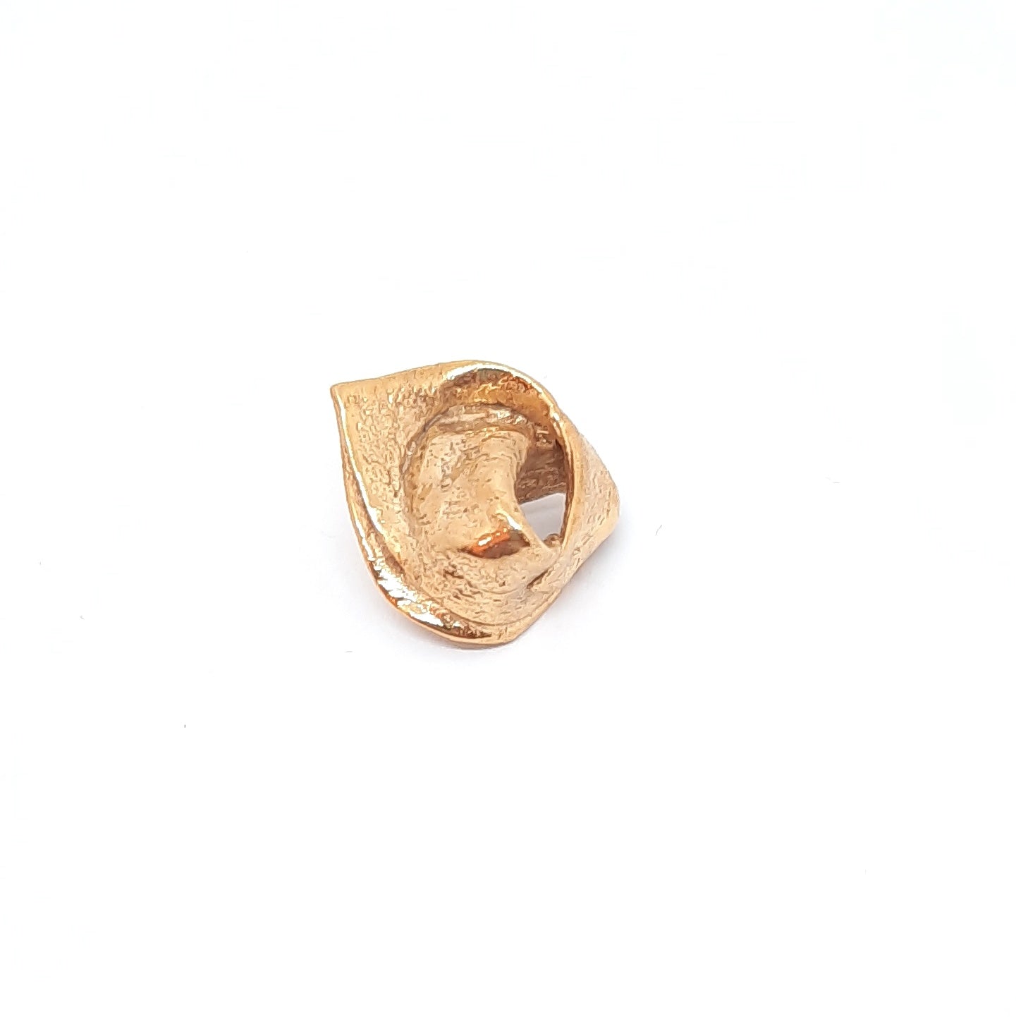 Ciondolo tortellino argento 925 dorato oro giallo