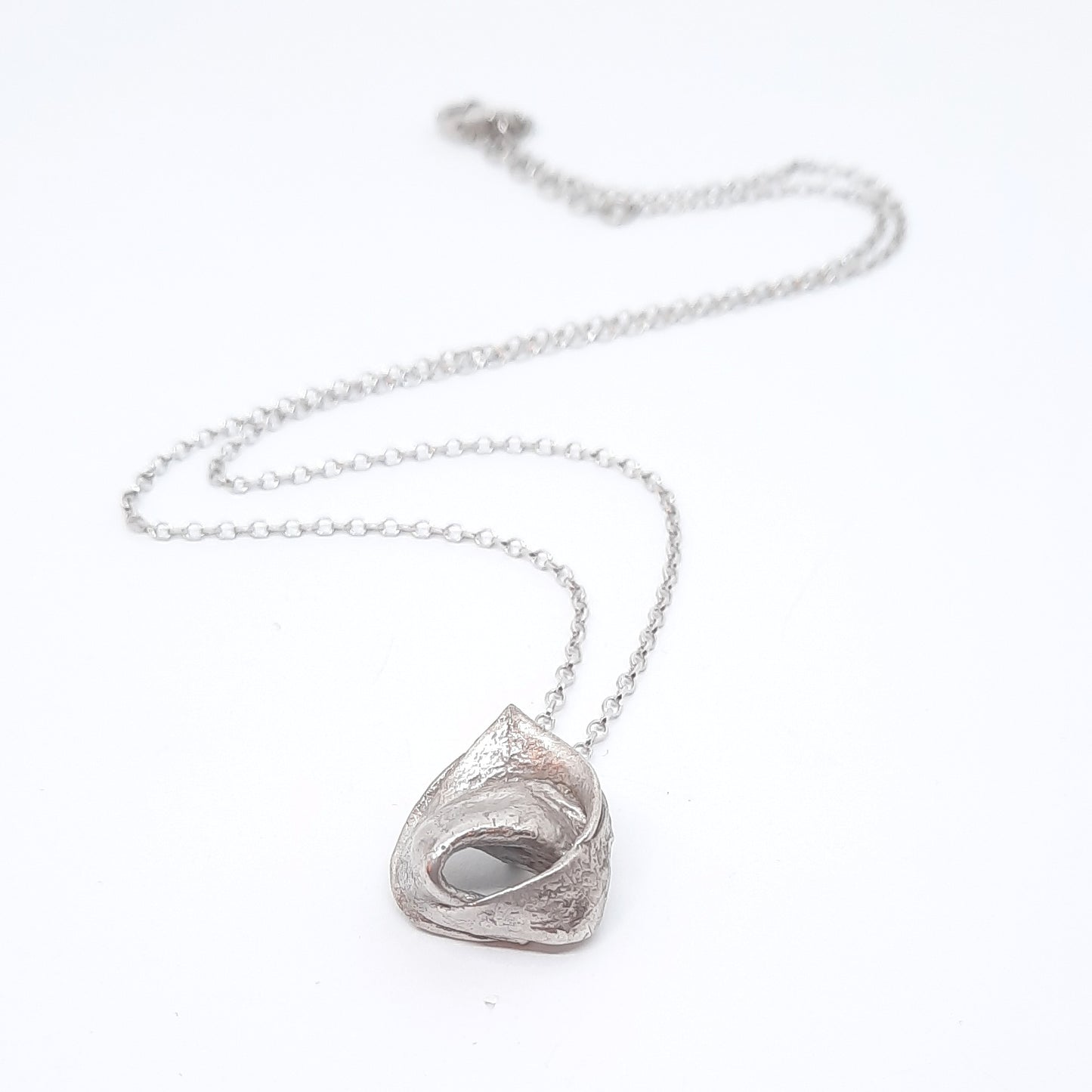 Collana con tortellino in argento 925
