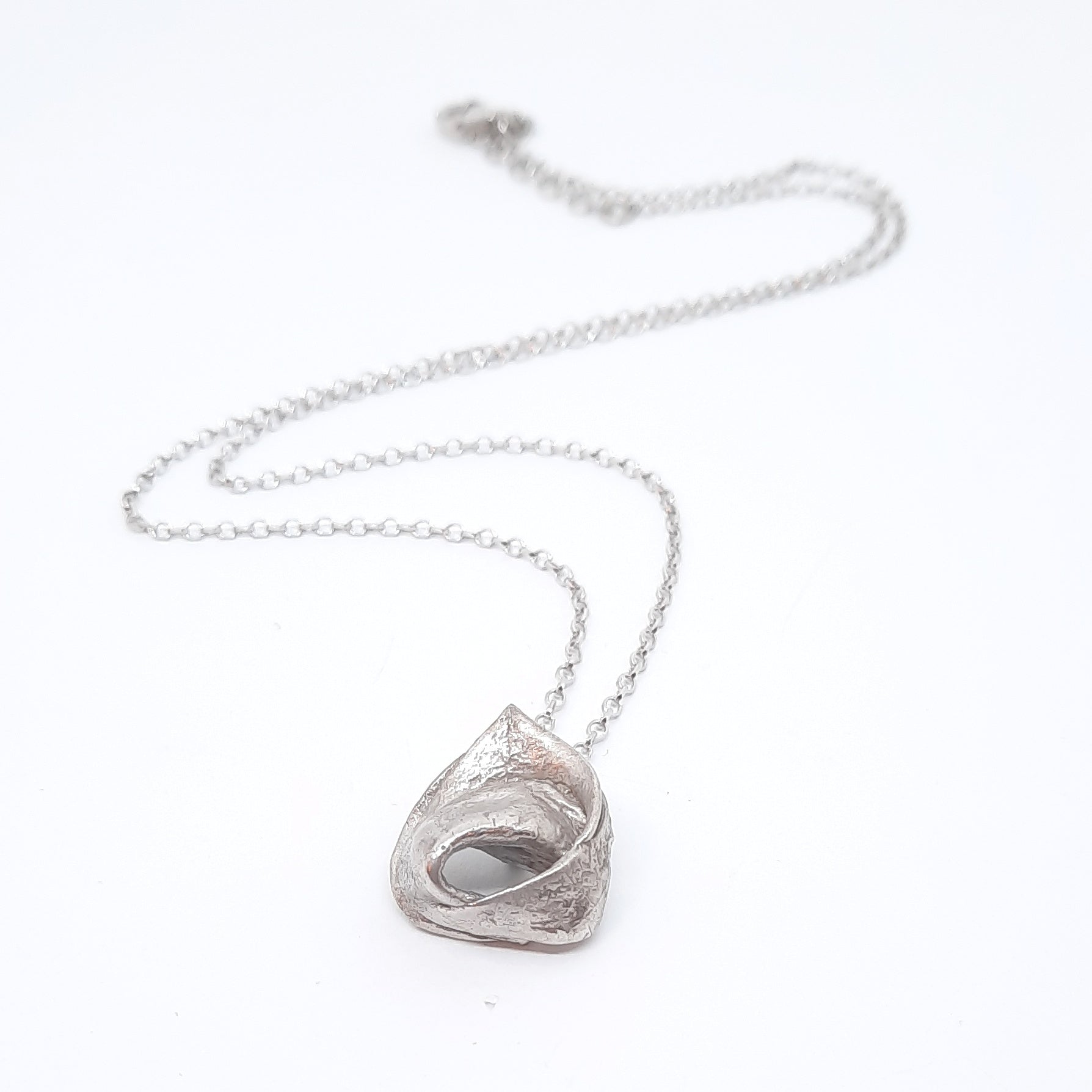Collana con tortellino in argento 925