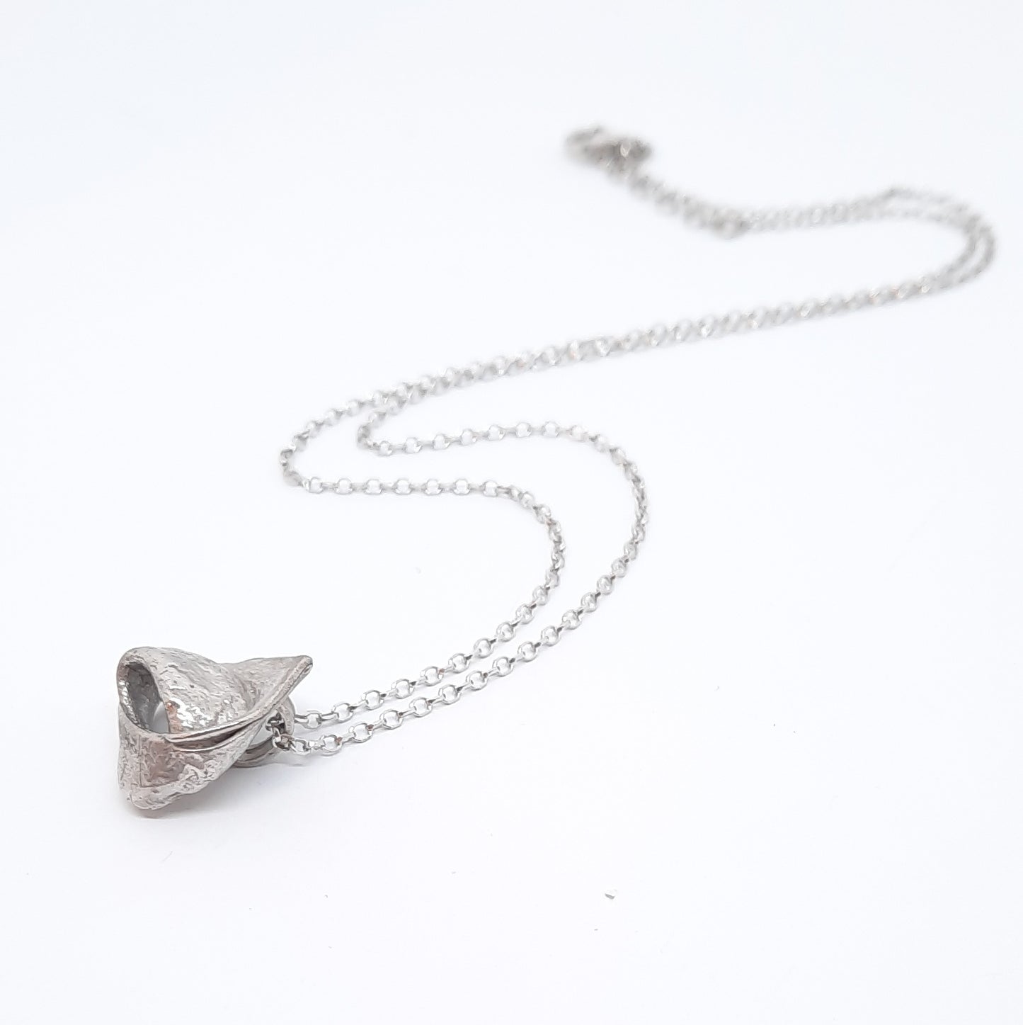 Collana con tortellino in argento 925