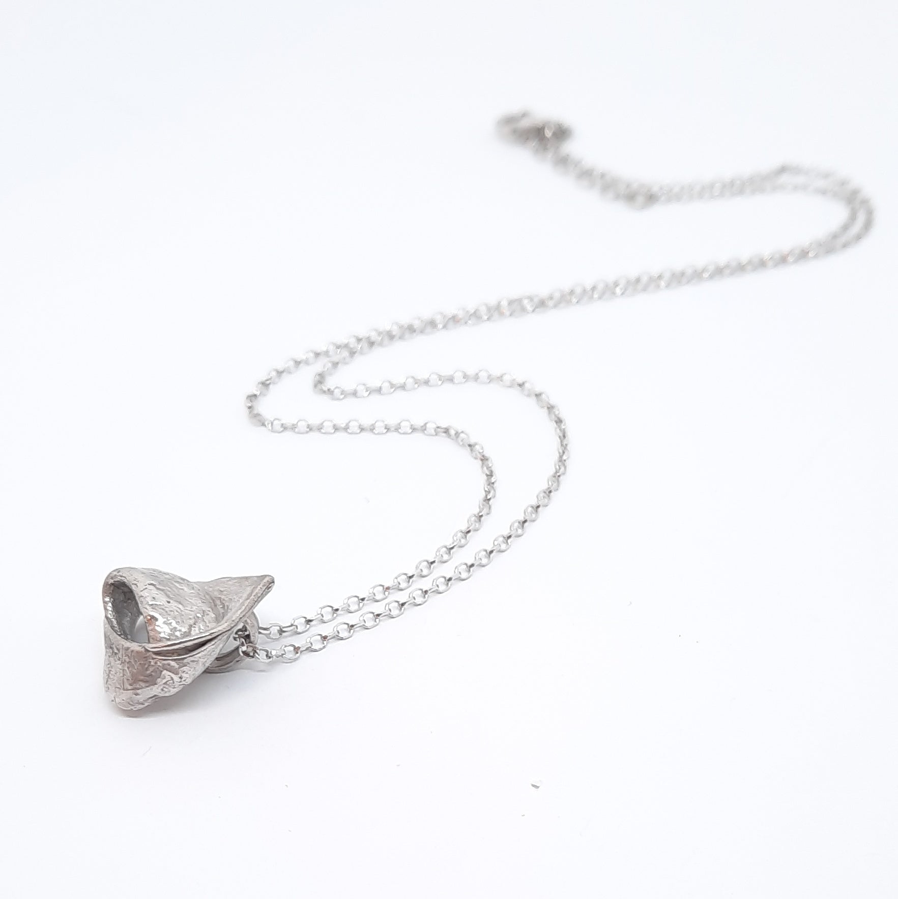 Collana con tortellino in argento 925