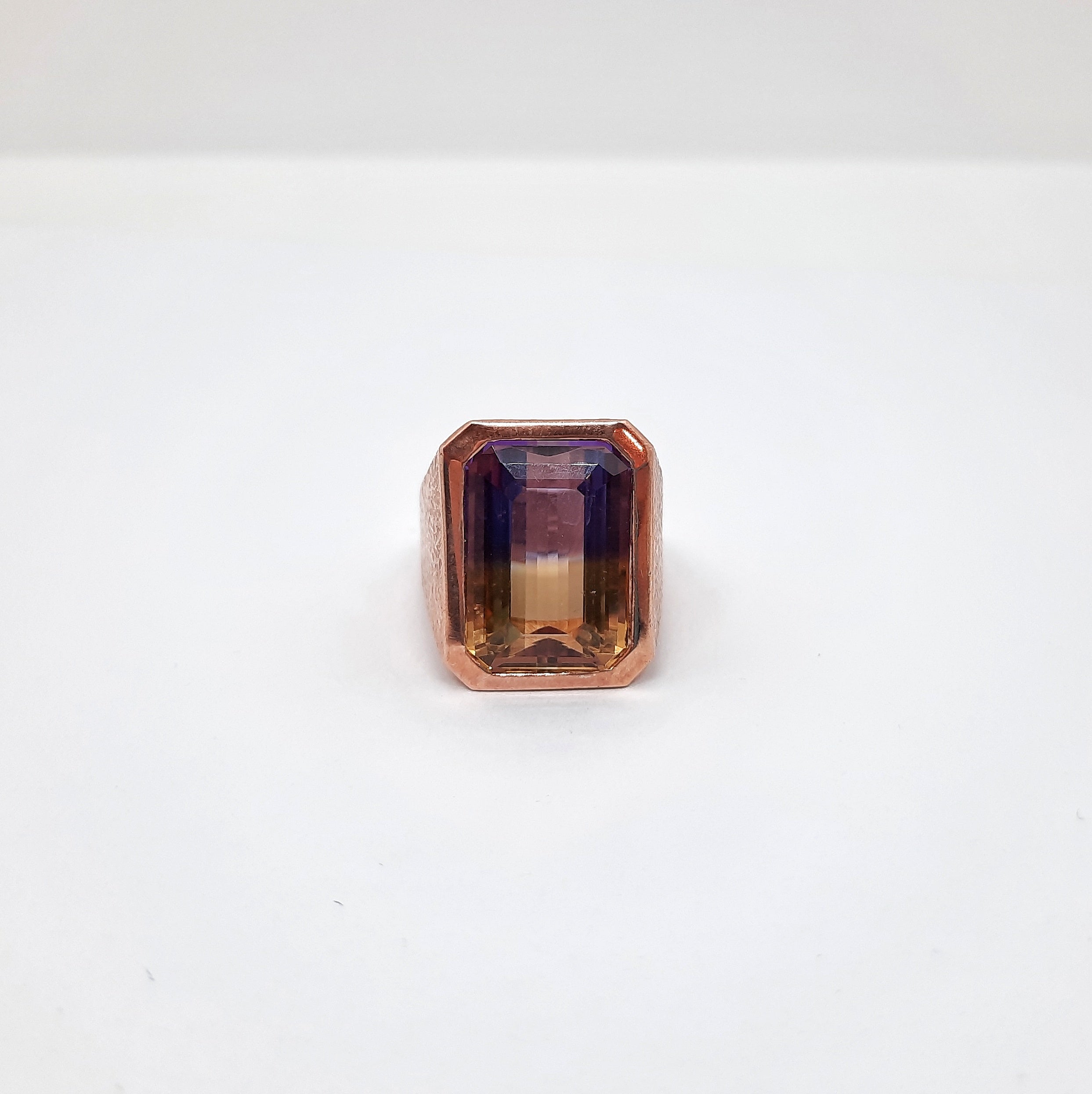 Anello in argento 925 con Ametrina ANAMT
