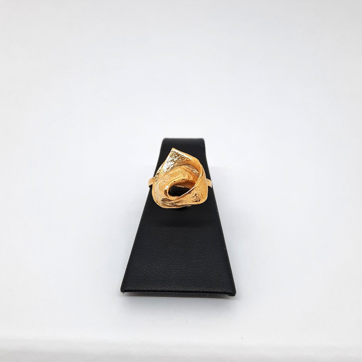 Anello TORTELLINO in argento 925 dorato giallo