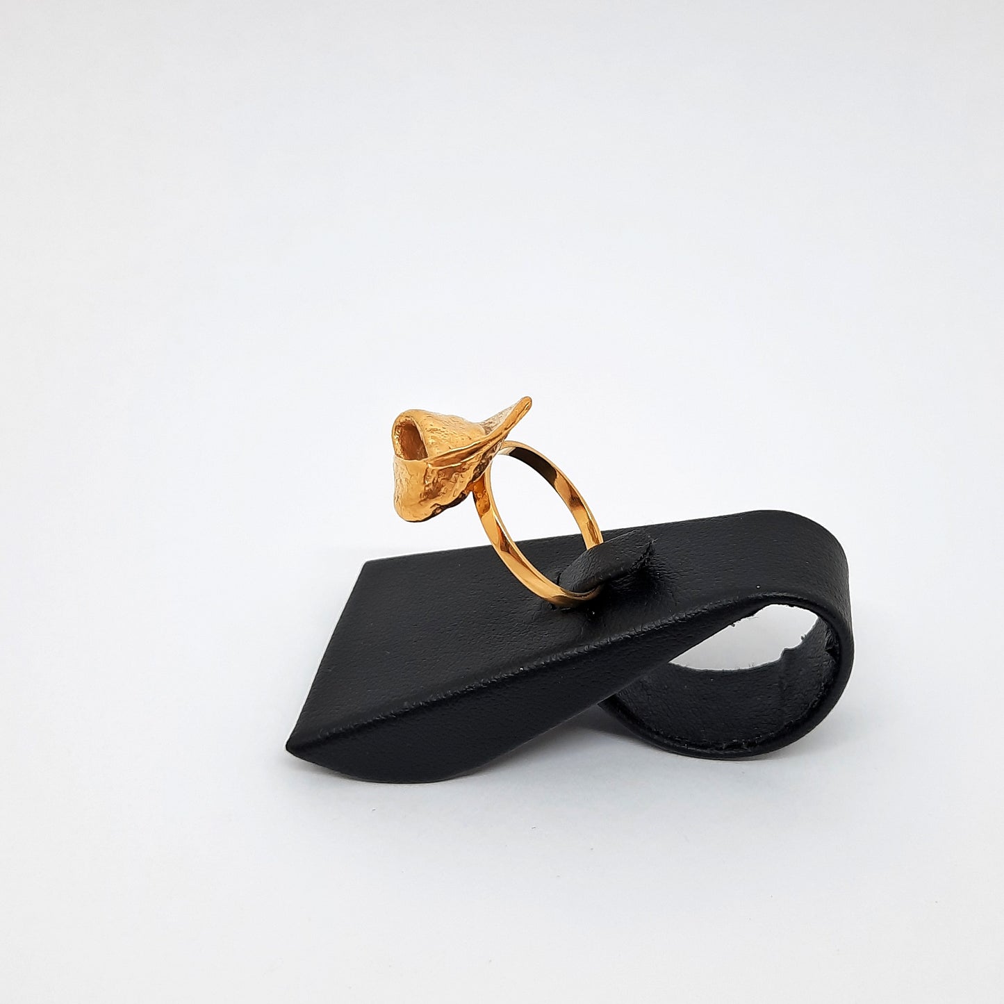 Anello TORTELLINO in argento 925 dorato giallo