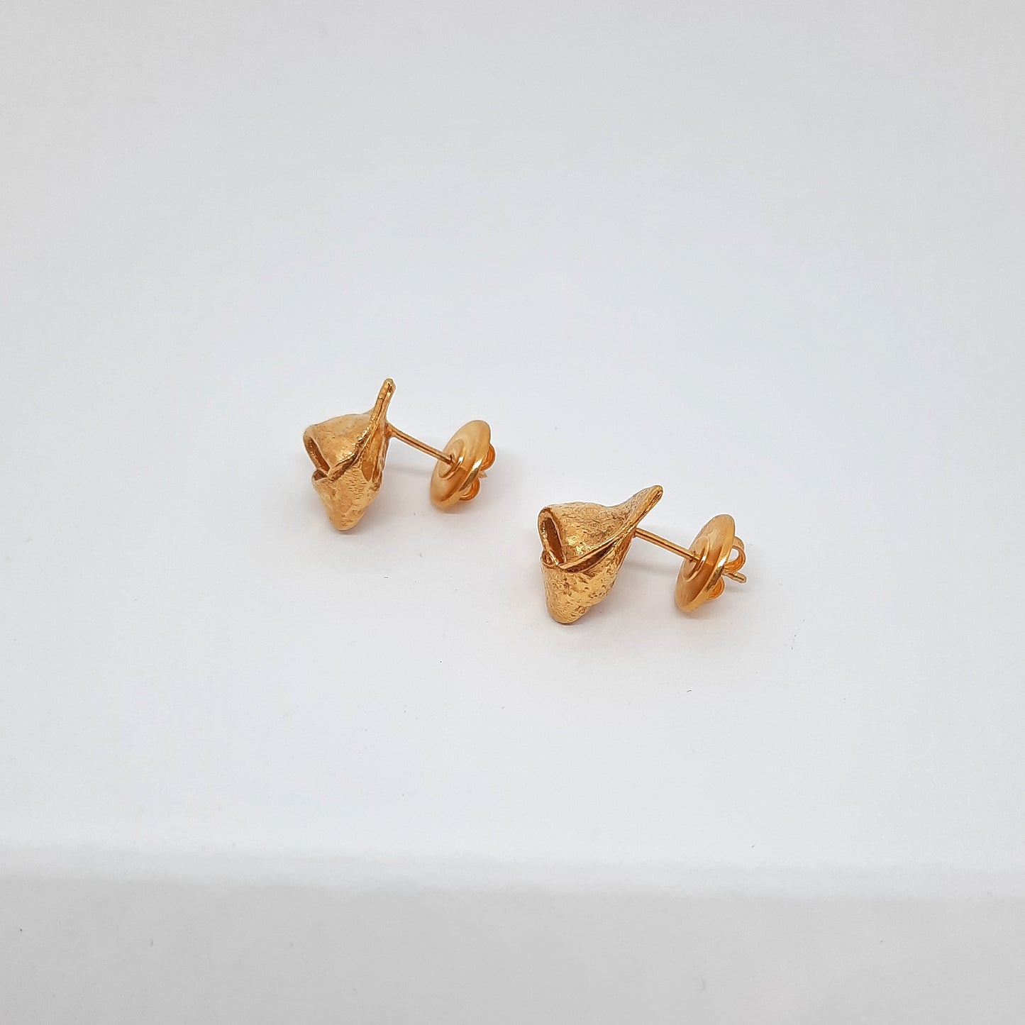 Orecchini TORTELLINO in argento 925 dorato giallo