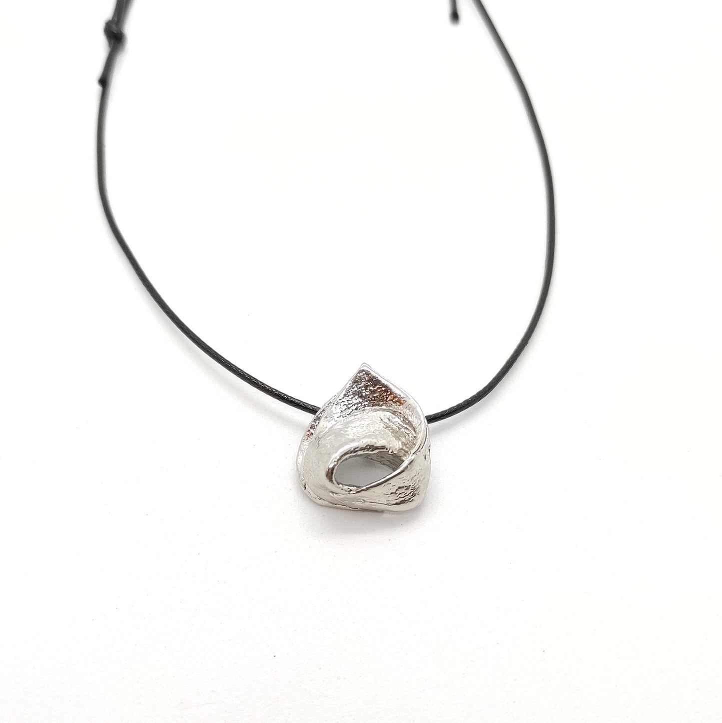 Ciondolo tortellino in argento 925